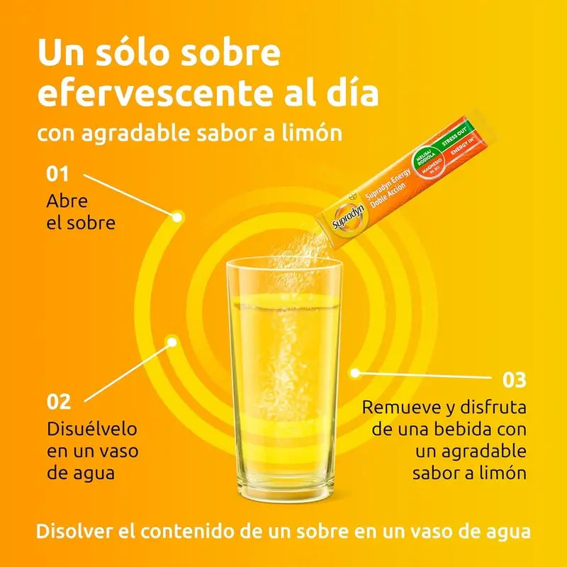 Supradyn Energy Doble Acción, 20 Sobres