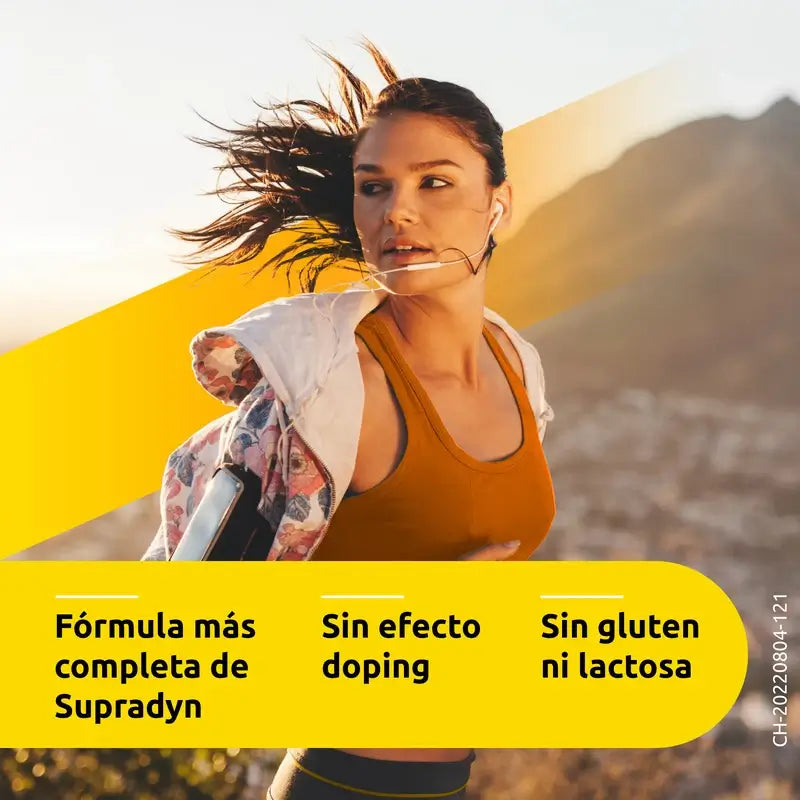 Supradyn Energy Extra Deporte Vitaminas y Energía, 60 Comprimidos