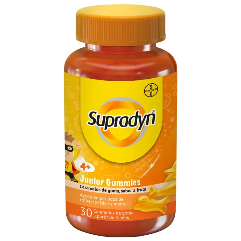 Supradyn Junior Gummies Vitaminas y Energía Niños, 30 Gominolas