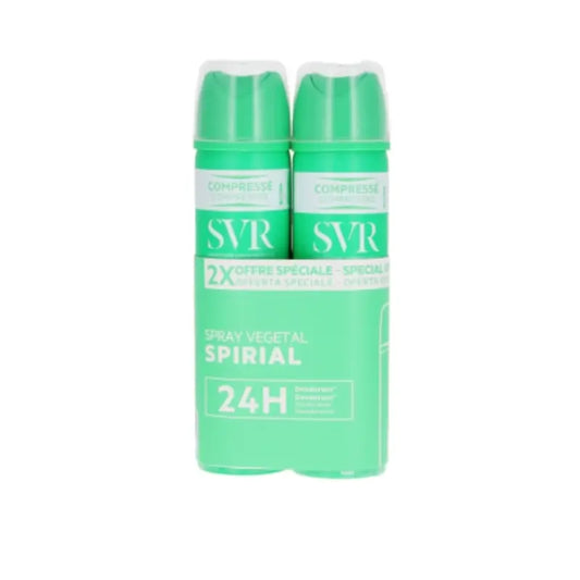 SVR Spirial Duplo Spray Vegetal, 2 x 75 ml