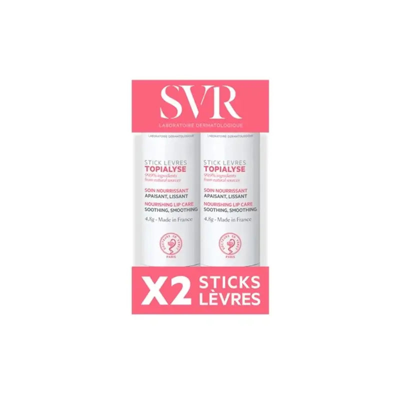 Svr Topialyse Duo Stick Levres , 2x4 gr