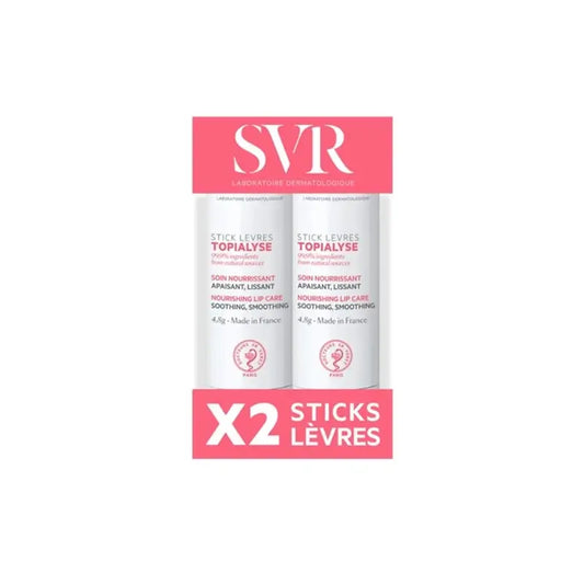 Svr Topialyse Duo Stick Levres , 2x4 gr