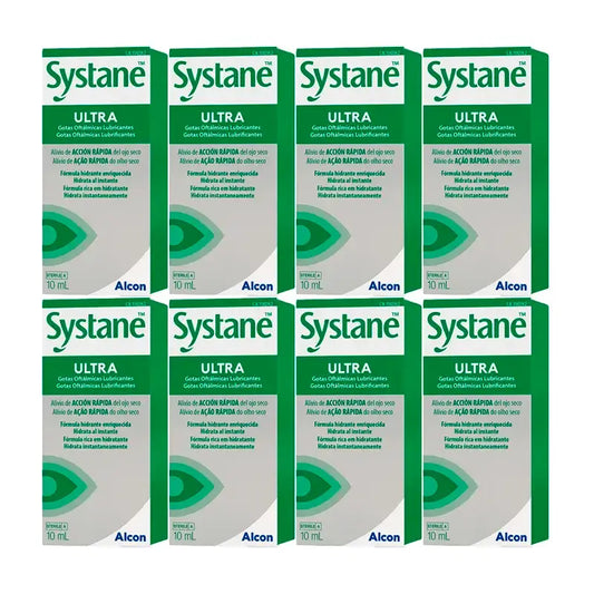 Systane Ultra Colirio Lubricantes, Pack 8 x 10 ml