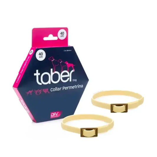 Taberdog Collar Permetrina, Pack 2 x 40Cm