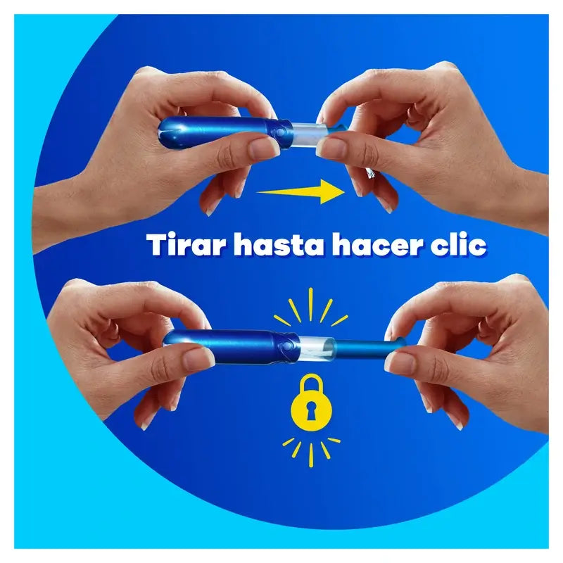 Tampax Pearl Compak Super Tampones Con Aplicador, 20 Unidades