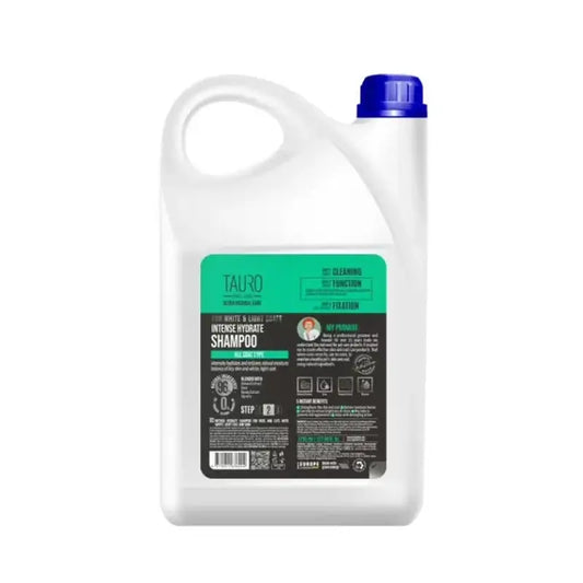 Tauro Champu Hydrate Pelo Blanco, 3785 ml