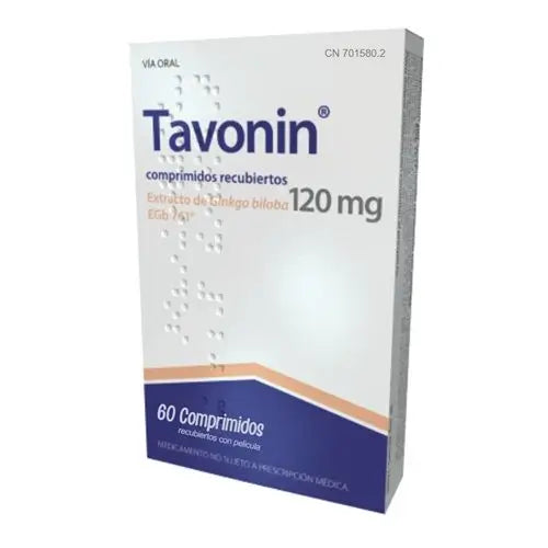 Tavonin 120 Mg, 60 comprimidos