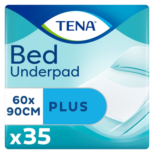 Tena Protector De Cama Bed Plus 60 X 90, 35 Unidades