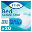 Tena Protector De Cama Bed Plus 80 X 180, 20 Unidades