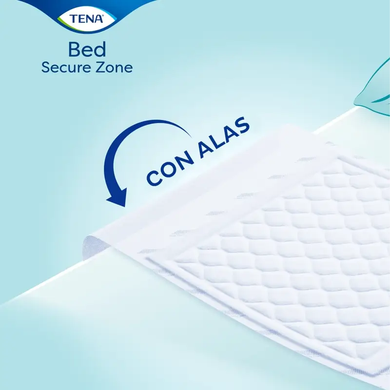 Tena Protector De Cama Bed Plus 80 X 180, 20 Unidades