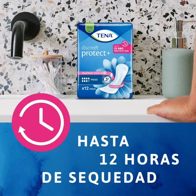 Tena Lady Compresas Maxi, 12 Unidades