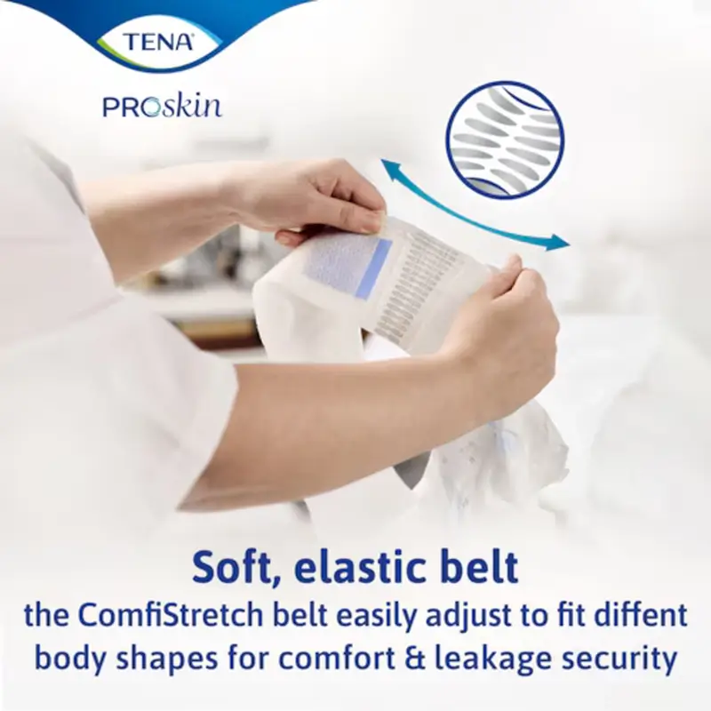 Tena Flex Proskin Super Mediano Supernoche , 80 unidades