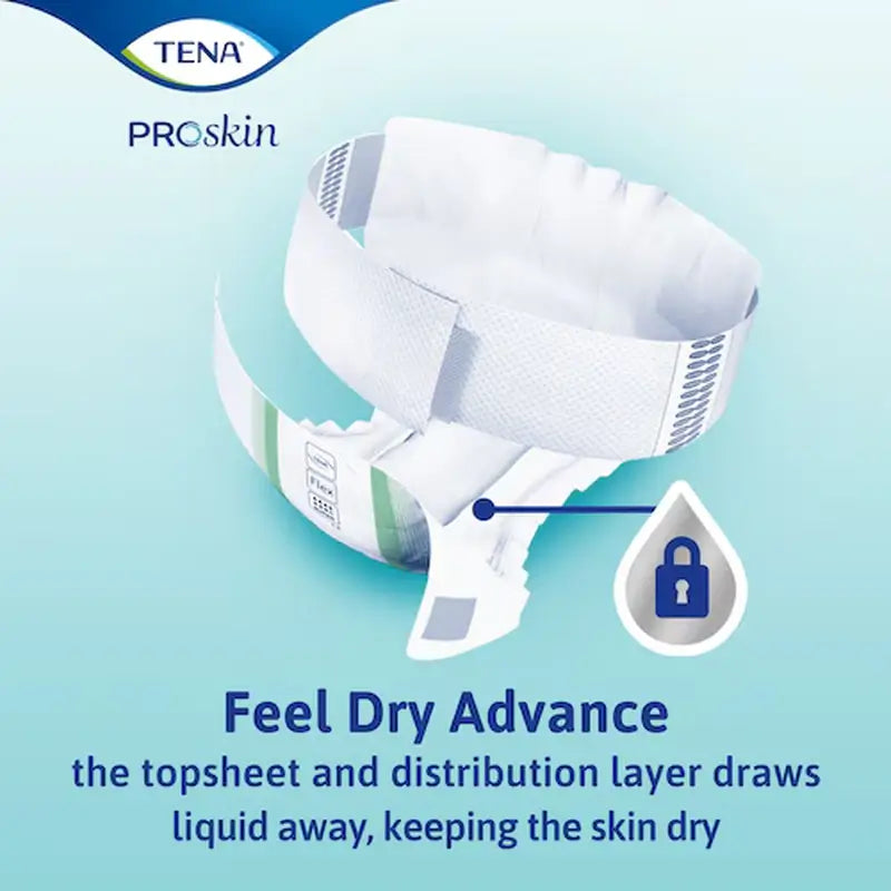 Tena Flex Proskin Super Mediano Supernoche , 80 unidades