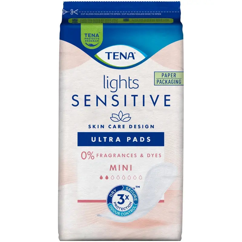 Tena Lights Sensitive Mini Ultra, 20 Unidades
