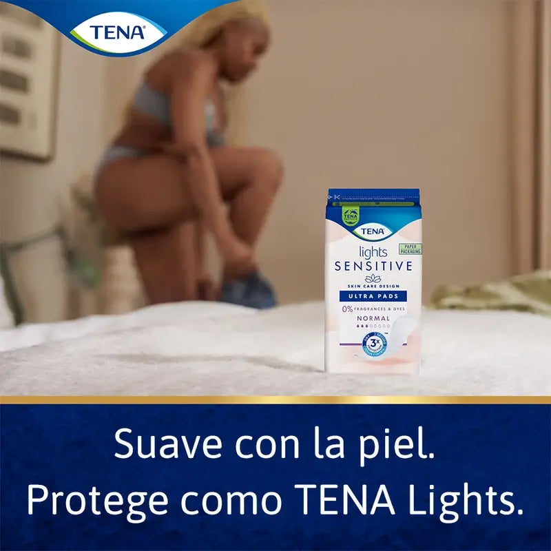 Tena Lights Sensitive Mini Ultra, 20 Unidades