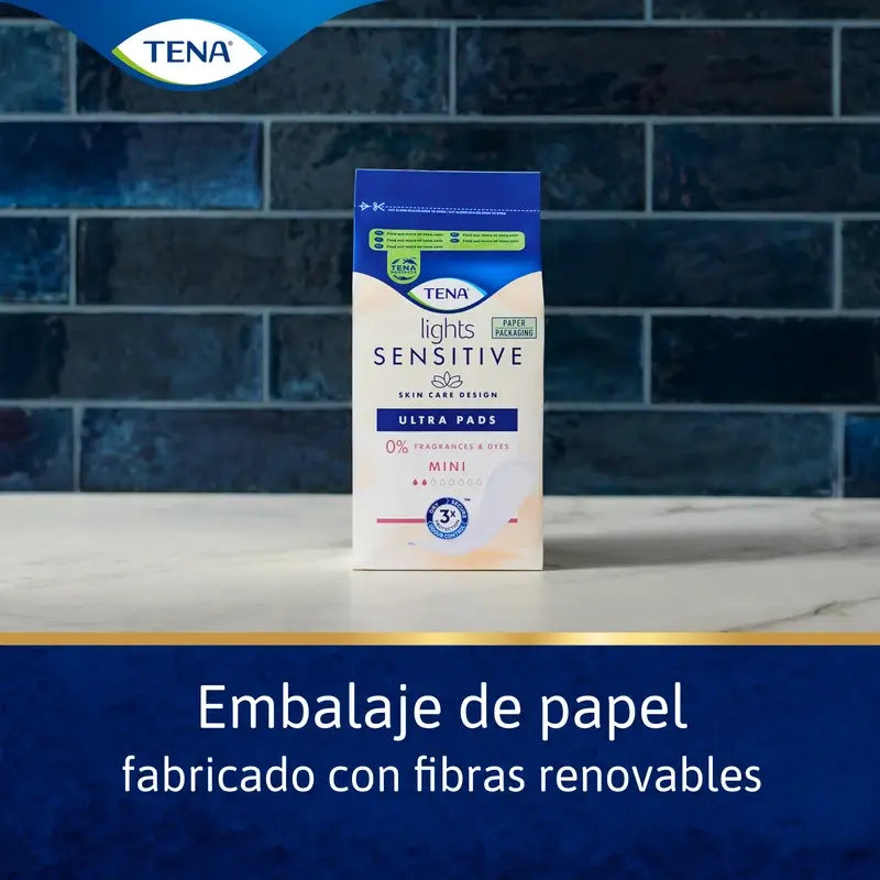 Tena Lights Sensitive Mini Ultra, 20 Unidades