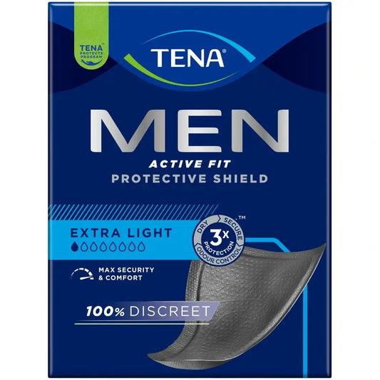 Tena Men Escudo Protector Extra Light, 14 Unidades