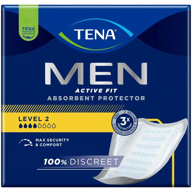 Tena Men Active Fit Level 2, 20 Unidades