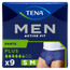Tena Men Pants Active Talla S-M, 9 Unidades
