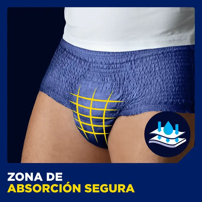 Tena Men Pants Active Talla S-M, 9 Unidades