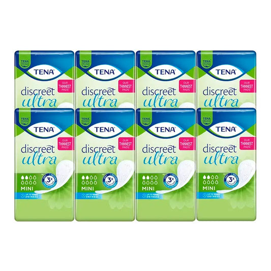 TENA Pack Discreet Mini, 8 X 20 Unidades