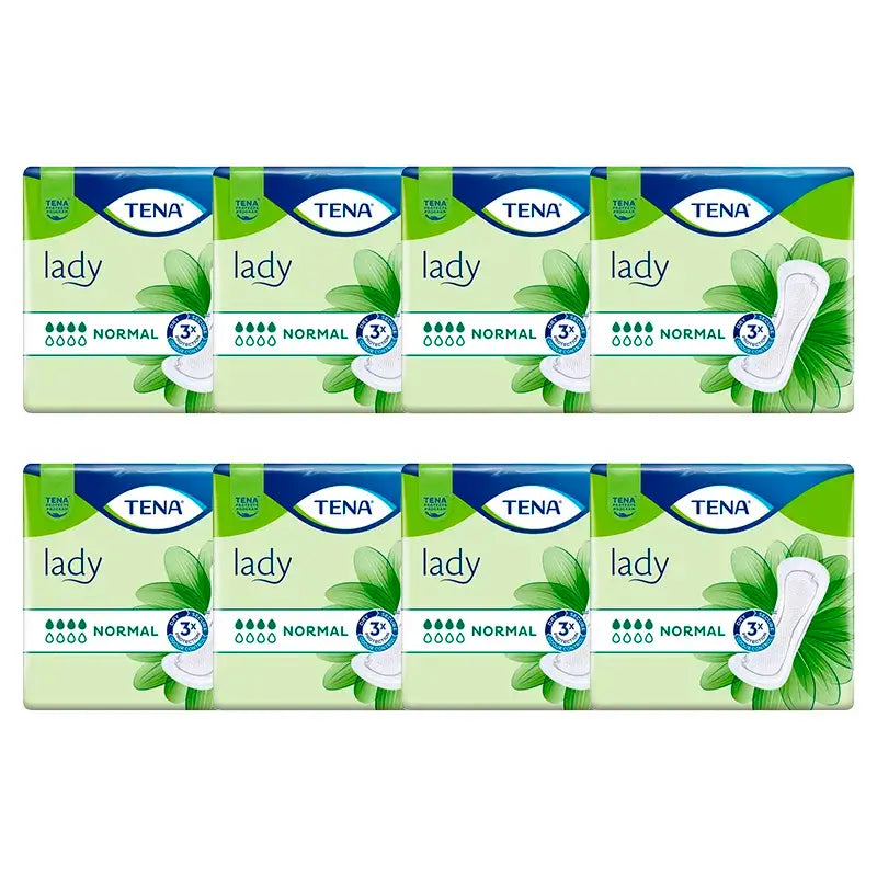 TENA Pack Lady Normal, 8 X 24 Unidades
