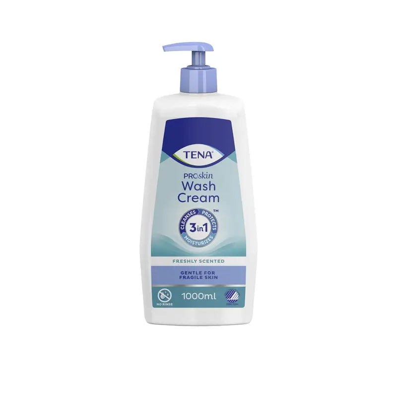 Tena Proskin Crema Limpiadora 3 En 1, 1000 Ml