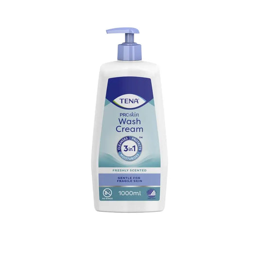 Tena Proskin Crema Limpiadora 3 En 1, 1000 Ml