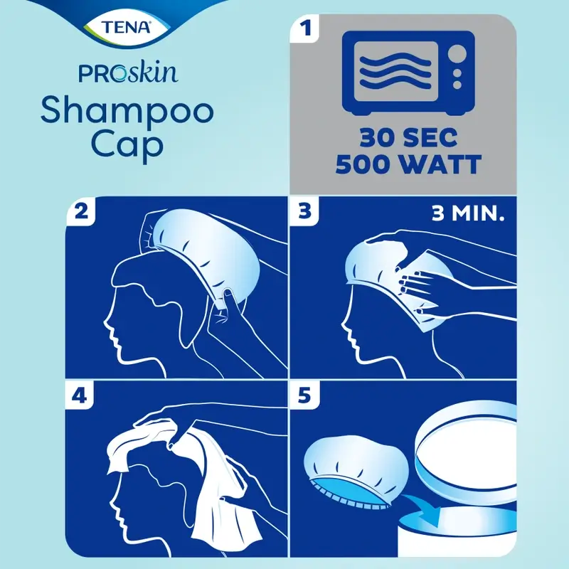 Tena Proskin Gorro Champú, 1 Unidad