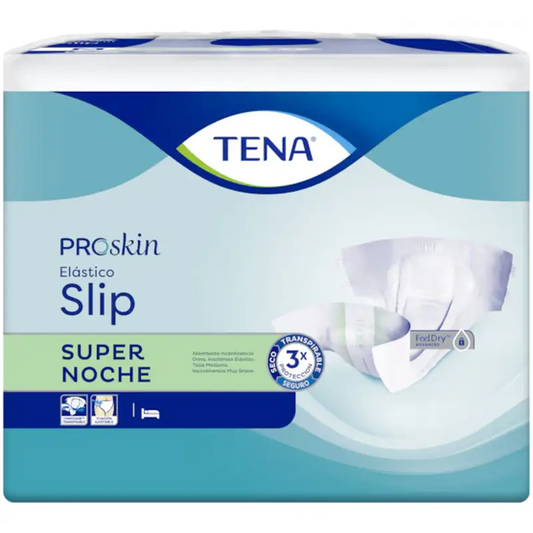 Tena Proskin Slip Elástico Grande Supernoche , 80 unidades