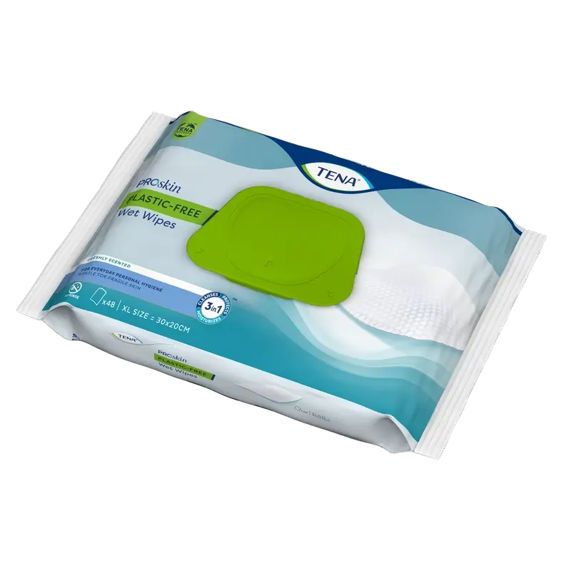 Tena Proskin Toallita Húmedas Sin Plástico