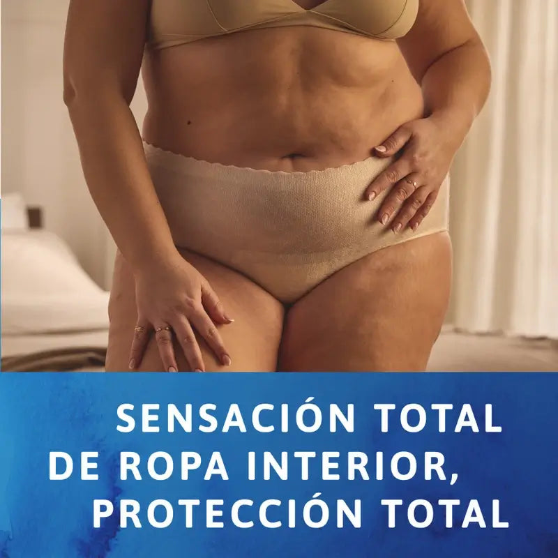 Tena Silhouette Crema Cintura Alta Grande , 8 unidades