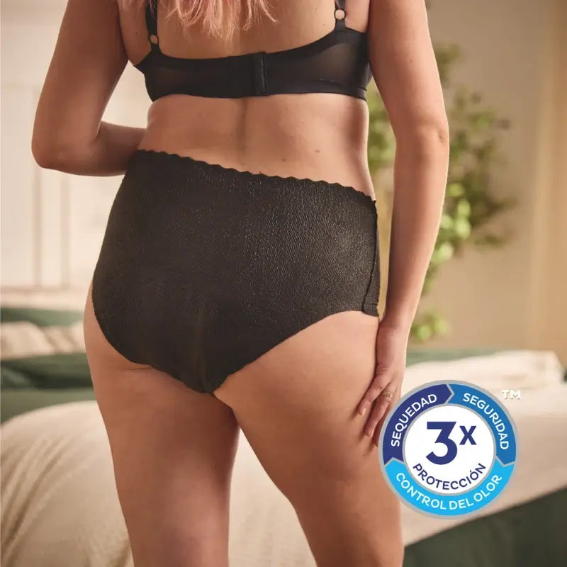 Tena Silhouette Noche Plus Cintura Alta Talla L, 8 Unidades