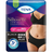 Tena Silhouette Negro Cintura Baja Grande , 10 unidades