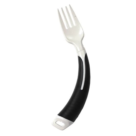 tenedor angulado, derecha