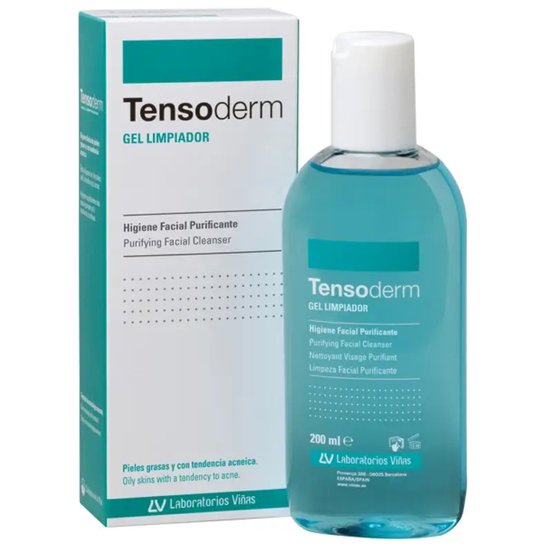 Tensoderm Gel Limpiador, 200 ml