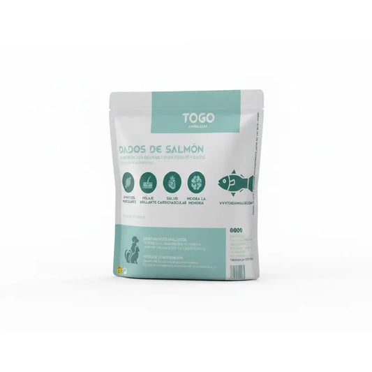 Togo Dados De Salmon Snacks, 60 gr