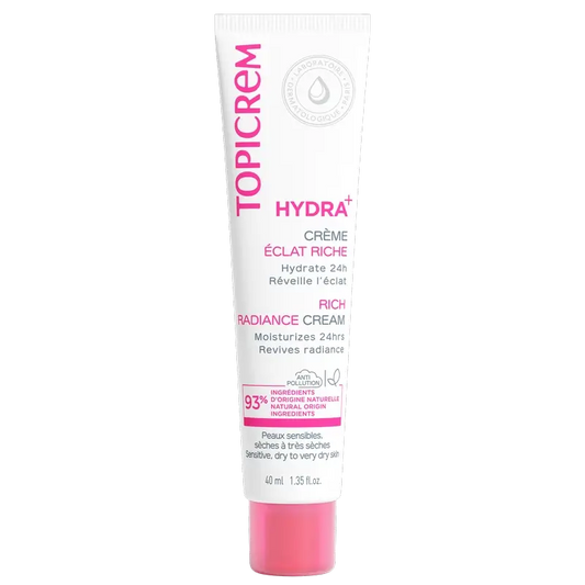 Topicrem Hydra+ Crema Hidratante Iluminadora Rica 40 ml