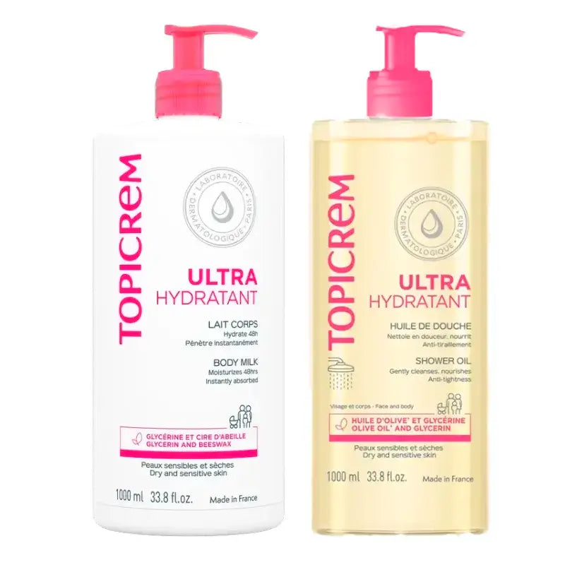 Topicrem Pack Corporal Completo 1L+1L