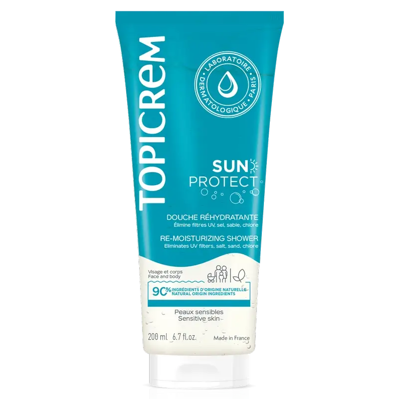 Topicrem Sun Protect Gel De Ducha, 200 ml