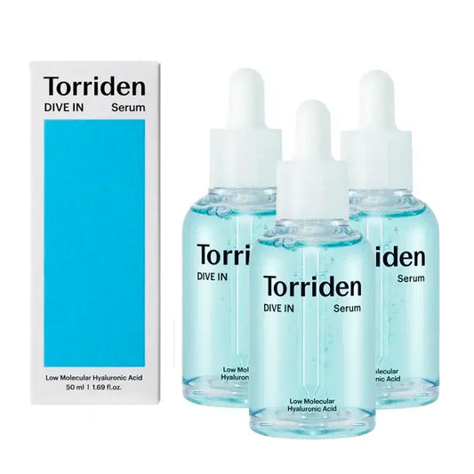 Torriden Dive-In Low Molecular Hyaluronic Acid Serum , Pack 3 x 50 ml