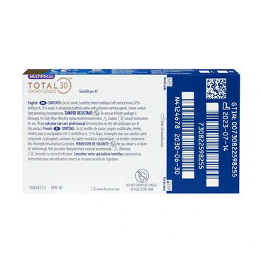 Total30 Lentillas Multifocales Mensuales, 6 unidades