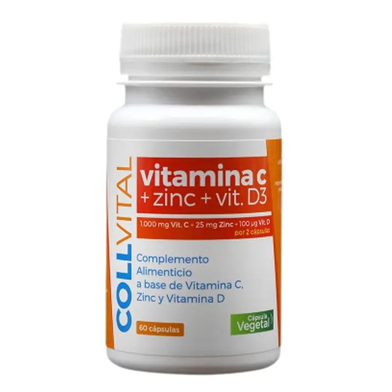 Triconatura Vit C +Zinc+Vit D3 60 Cápsulas Collvital