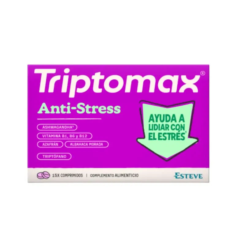 Triptomax Anti-Stress, 2x15 comprimidos