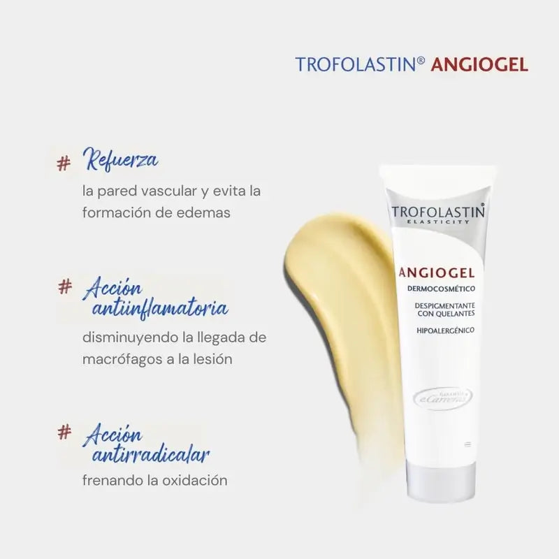 Trofolastin Angiogel Crema Despigmentante 100 Ml