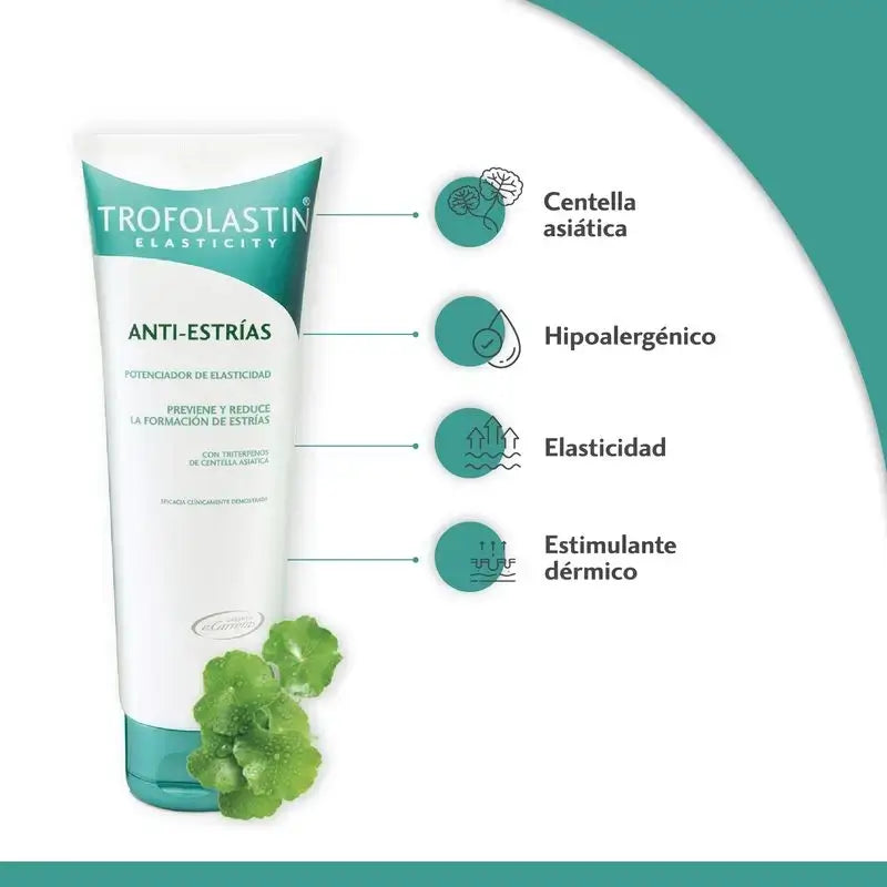 Trofolastin Crema Antiestrías Pack , 3 x 100 ml