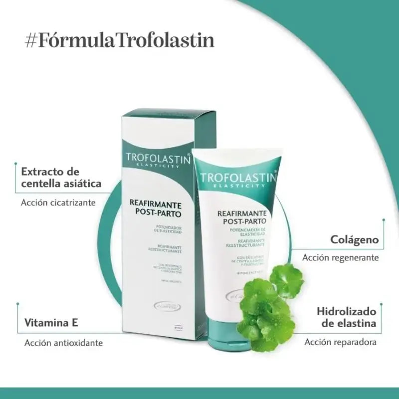 Trofolastin Crema Reafirmante Postparto, Pack 2 x 200 ml
