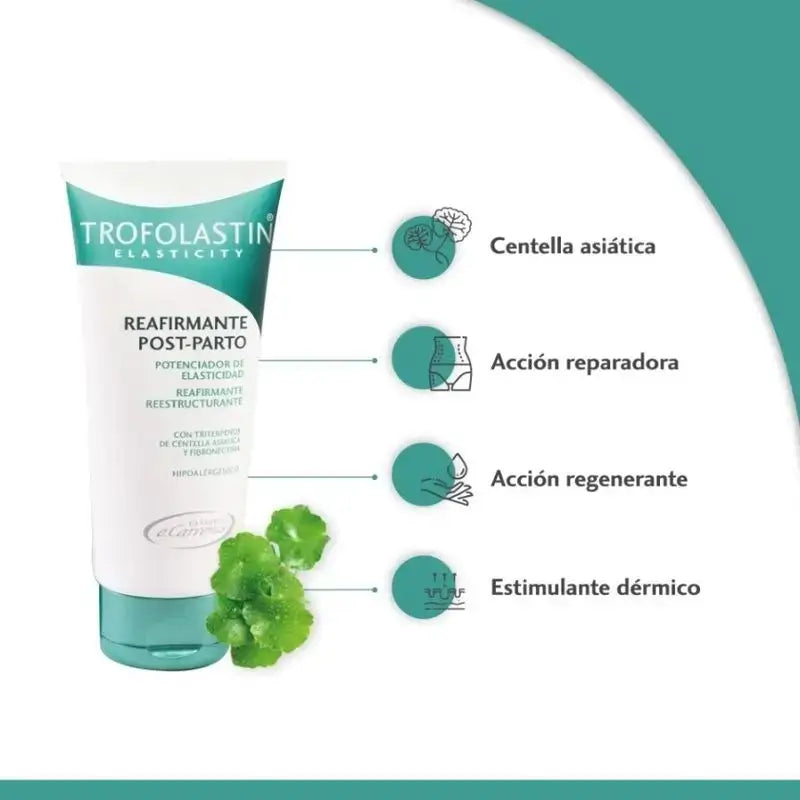Trofolastin Crema Reafirmante Postparto, Pack 2 x 200 ml