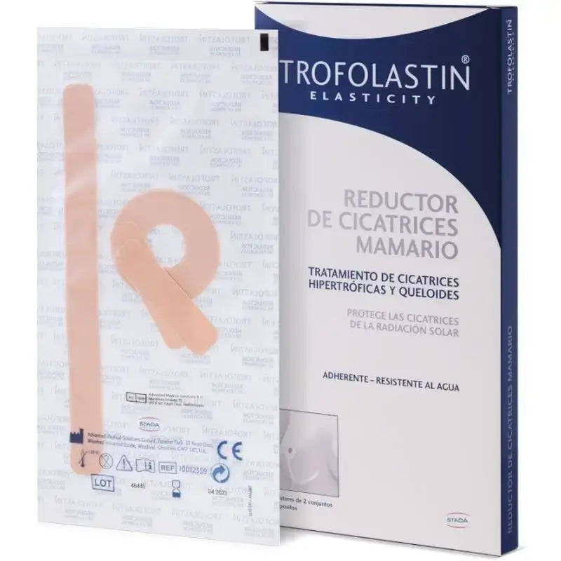 Trofolastin Reductor De Cicatrices Mamario, 3x2 Apósitos, Pack de 2