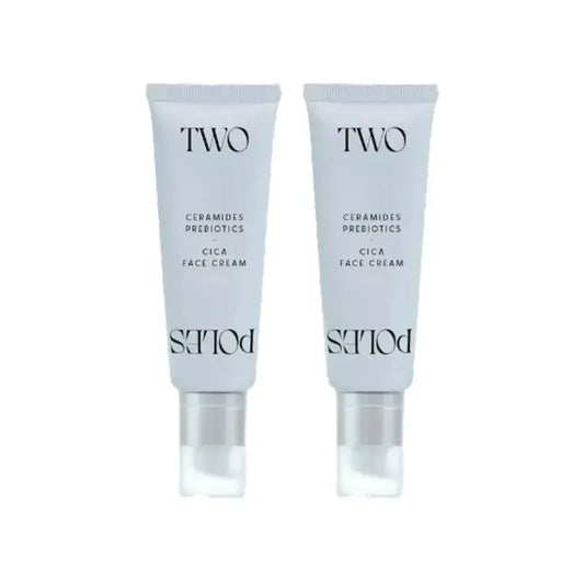 Two Poles Cica Face Cream , Pack 2 x 50 ml